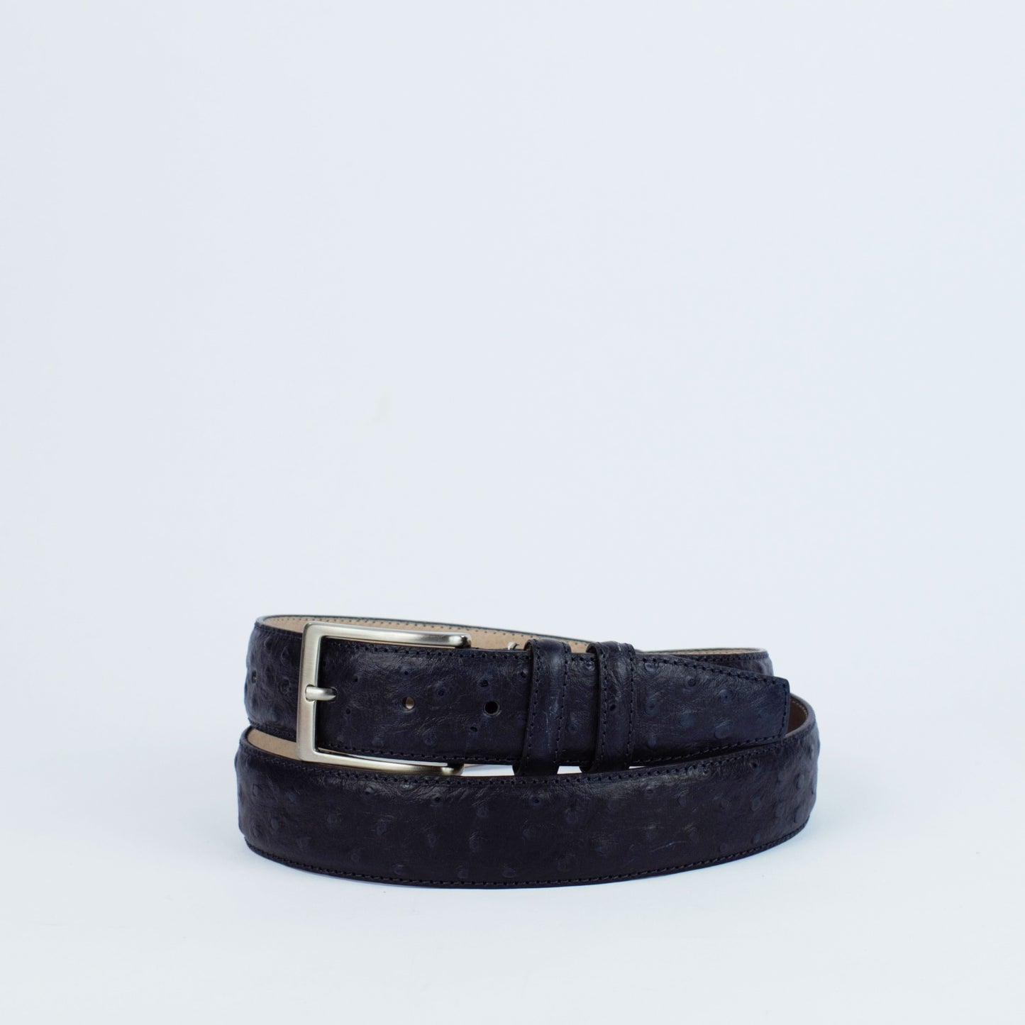 Ceinture cuir façon autruche, Modèle 690/35