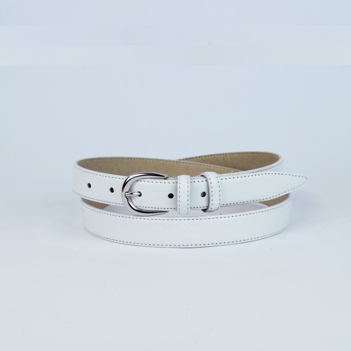 Ceinture classique, boucle en metal, Modèle 328/25