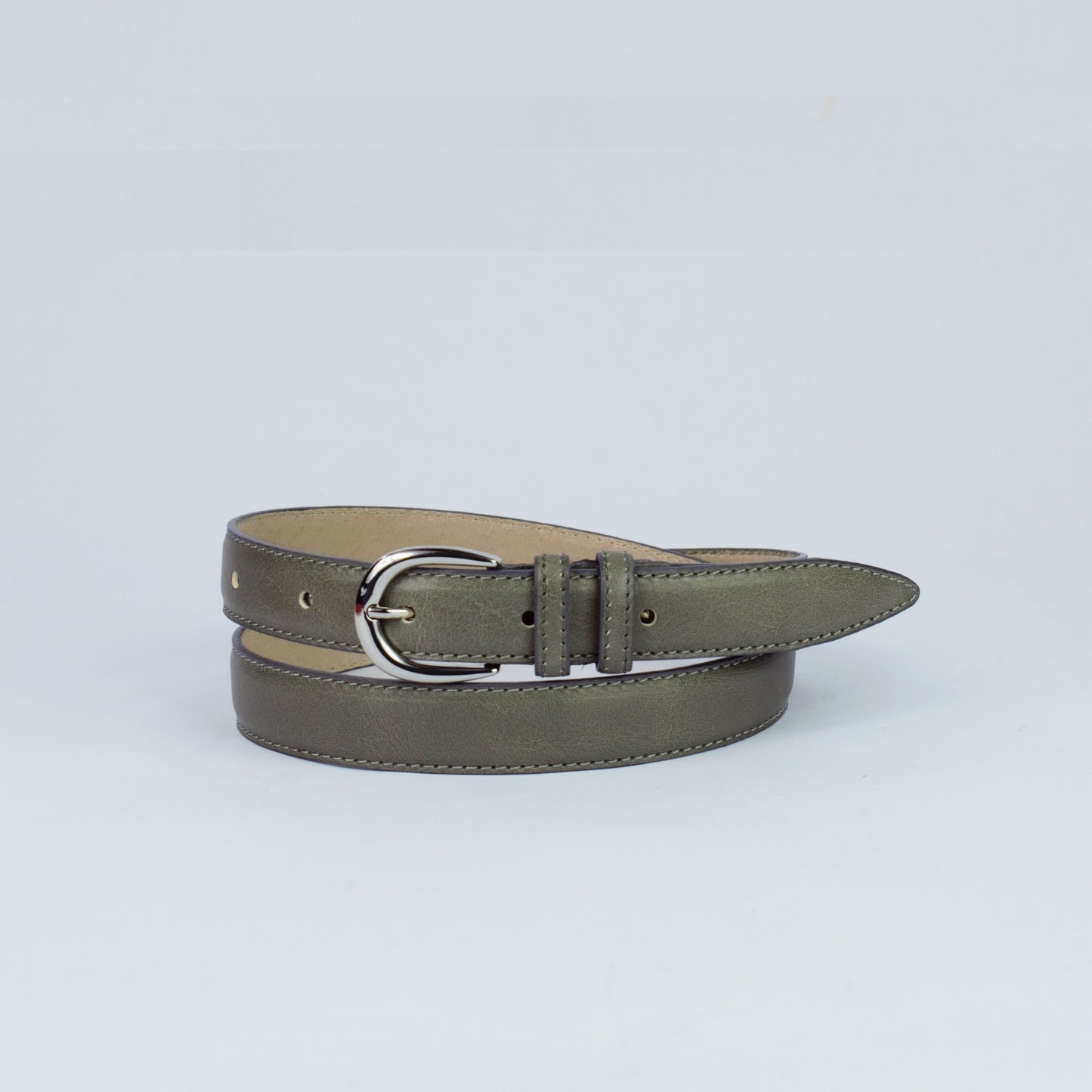 Ceinture classique, boucle en metal, Modèle 328/25