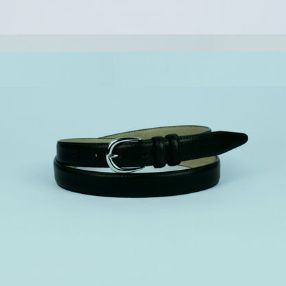 Ceinture classique, boucle en metal, Modèle 328/25