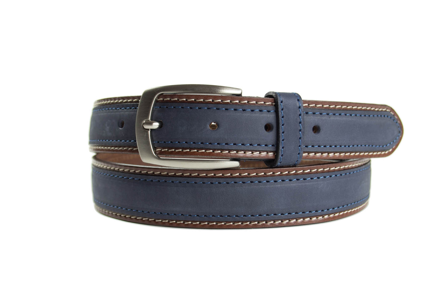Ceinture double cuir 3,5 cm, Modèle 3709/35