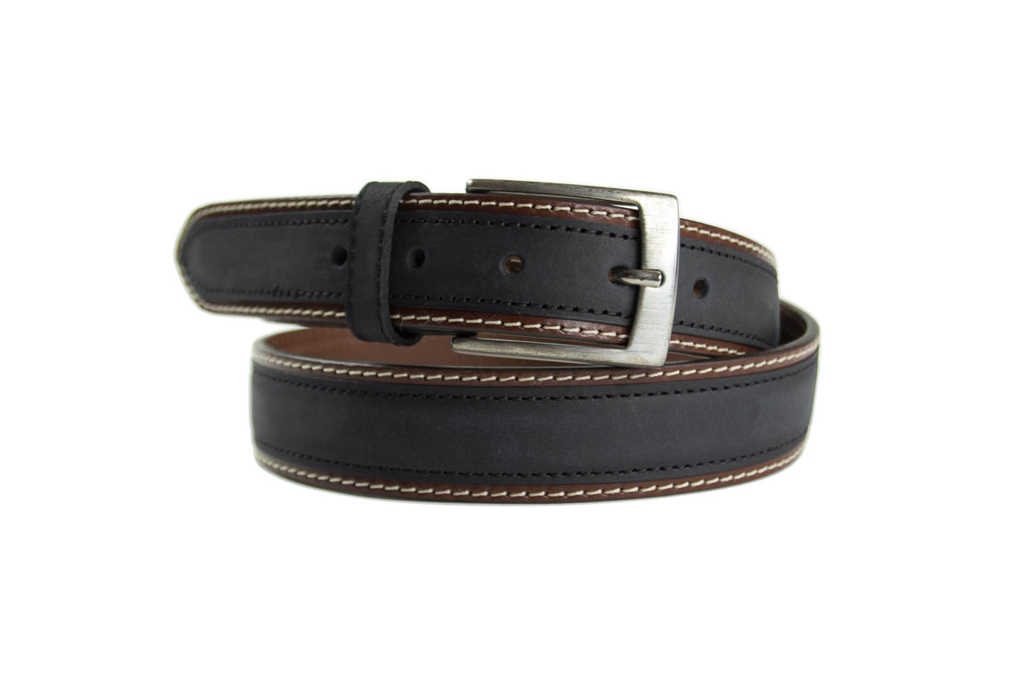 Ceinture double cuir 3,5 cm, Modèle 3709/35