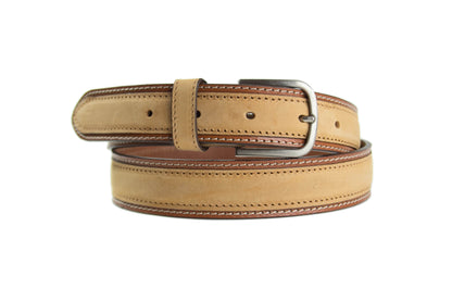 Ceinture double cuir 3,5 cm, Modèle 3709/35