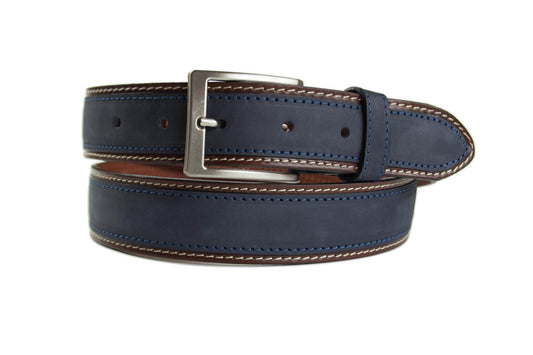 Ceinture double cuir 4 cm, Modèle 3709/40
