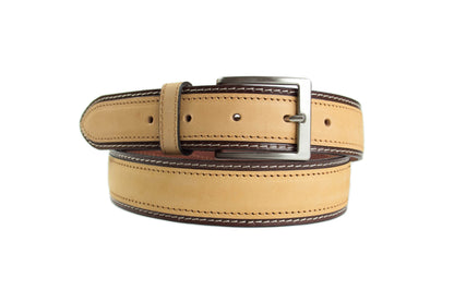 Ceinture double cuir 4 cm, Modèle 3709/40