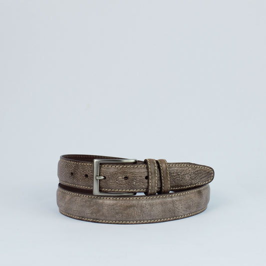 Ceinture en cuir effet vintage, Modèle 9402/35